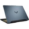 Laptop Gaming Asus TUF F15 FX506LH, 15.6 inch FHD 144Hz, Intel Core i7-10870H, 8GB DDR4, 512GB SSD, GeForce GTX 1650 4GB, Fortress Gray