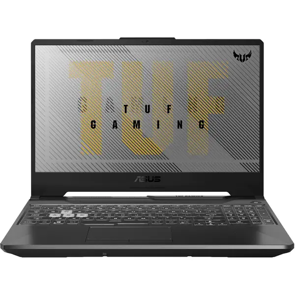 Laptop Gaming Asus TUF F15 FX506LH, 15.6 inch FHD 144Hz, Intel Core i7-10870H, 8GB DDR4, 512GB SSD, GeForce GTX 1650 4GB, Fortress Gray