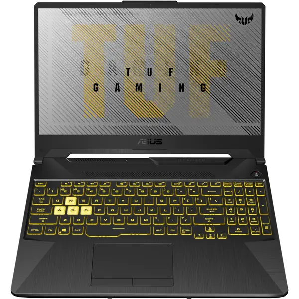 Laptop Gaming Asus TUF F15 FX506LH, 15.6 inch FHD 144Hz, Intel Core i7-10870H, 8GB DDR4, 512GB SSD, GeForce GTX 1650 4GB, Fortress Gray