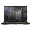 Laptop Gaming Asus TUF F15 FX506HE, 15.6 inch FHD 144Hz, Intel Core i7-11800H, 8GB DDR4, 512GB SSD, GeForce RTX 3050 Ti 4GB, No OS, Eclipse Gray