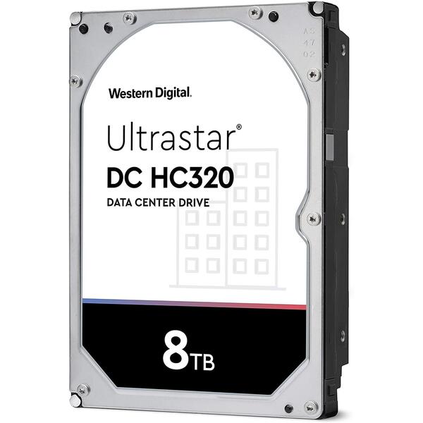 Hard Disk Server WD Ultrastar DC 7K8 8TB SATA 3 256MB 7200 rpm 512E SE