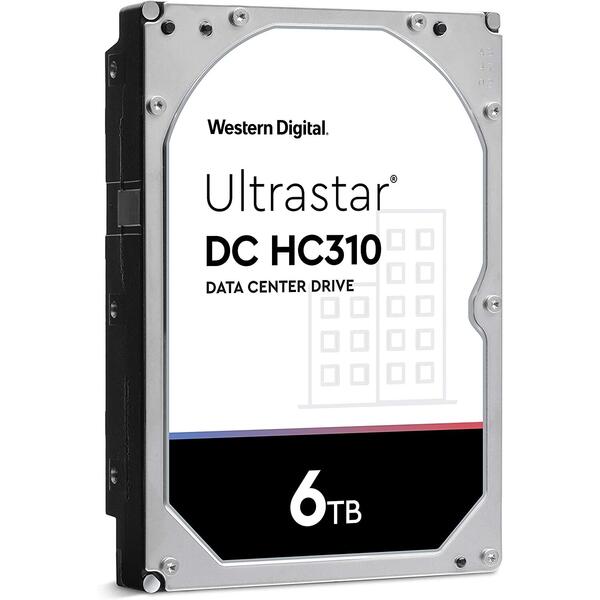 Hard Disk Server WD Ultrastar DC 7K6 6TB SATA 3 256MB 7200 rpm 512E SE