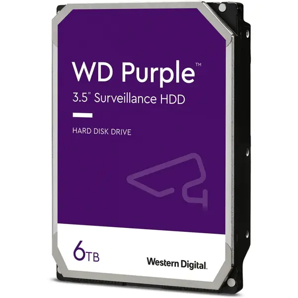 Hard Disk WD Purple 6TB SATA 3 5640RPM 128MB