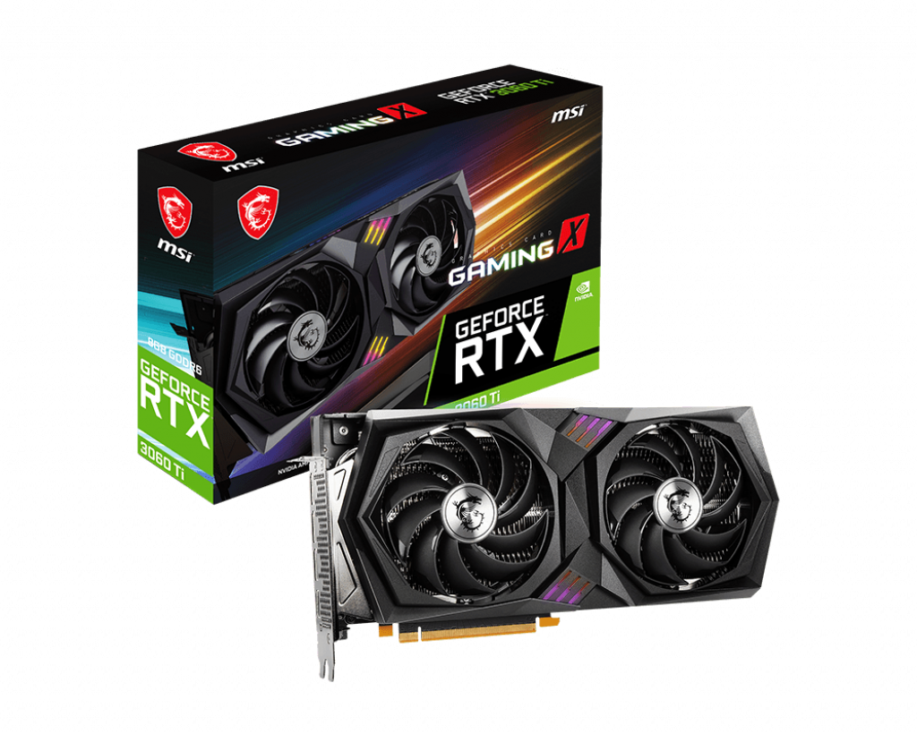 MSI Placa video GeForce RTX 3060 Ti GAMING X LHR 8GB GDDR6 256 Bit