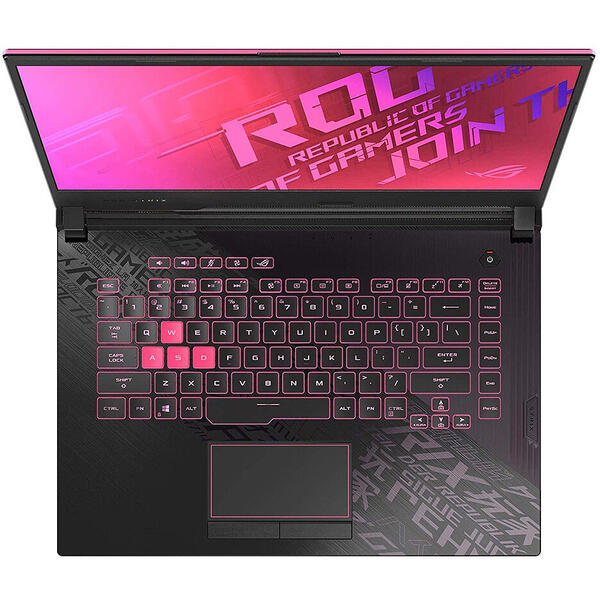 Laptop Gaming Asus ROG Strix G15 G513IH, 15.6 inch FHD 144Hz, AMD Ryzen 7 4800H, 16GB DDR4, 512GB SSD, GeForce GTX 1650 4GB, Original Black