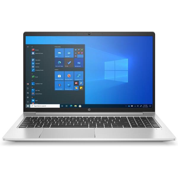 Laptop HP ProBook 450 G9, 15.6 inch FHD, Intel Core i5-1235U with IPU, 16GB DDR4, 512GB SSD, Intel Iris Xe, Free DOS, Silver