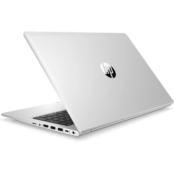 Laptop HP ProBook 450 G9, 15.6 inch FHD, Intel Core i5-1235U with IPU, 16GB DDR4, 512GB SSD, Intel Iris Xe, Free DOS, Silver