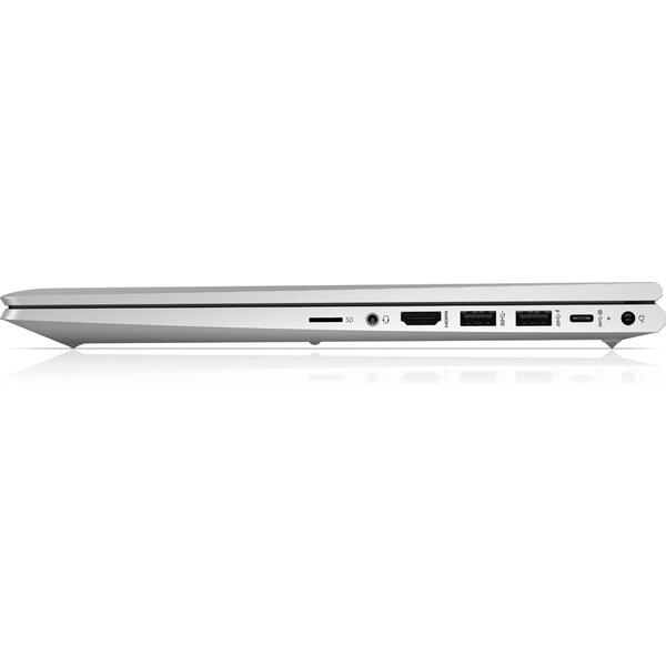 Laptop HP ProBook 450 G9, 15.6 inch FHD IPS, Intel Core i7-1255U, 16GB DDR4, 512GB SSD, GeForce MX570 2GB, Free DOS, Silver