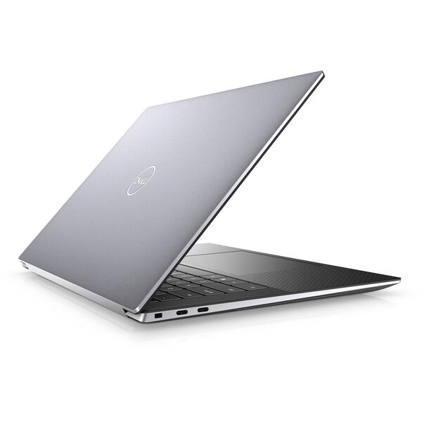 Laptop Dell Precision 5560, 15.6 inch FHD+, Intel Core i7-11800H, 16GB RAM, 512GB SSD, nVidia Quadro T1200 4GB, Windows 10 Pro, Gray