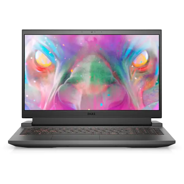 Laptop Gaming Dell Inspiron G5 5510, 15.6 inch FHD, Intel Core i5-10200H, 8GB DDR4, 256GB SSD, GeForce GTX 1650 4GB, Linux, Grey