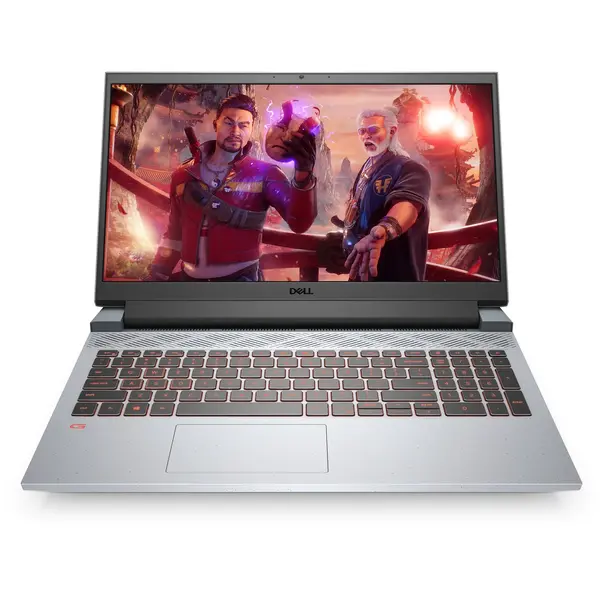 Laptop Gaming Dell Inspiron G5 5515, 15.6 inch FHD, AMD R7-5800H, 16GB DDR4, 512GB SSD, GeForce RTX 3060 6GB, Windows 10 Home, Grey