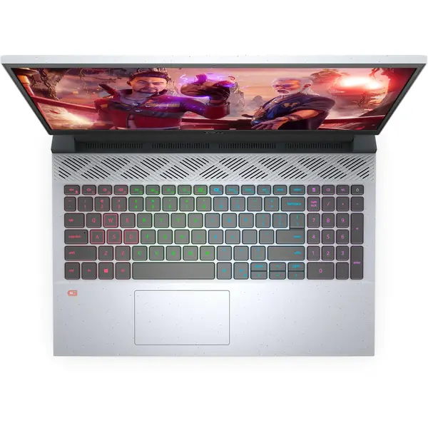 Laptop Gaming Dell Inspiron G5 5515, 15.6 inch FHD, AMD R7-5800H, 16GB DDR4, 512GB SSD, GeForce RTX 3060 6GB, Windows 10 Home, Grey