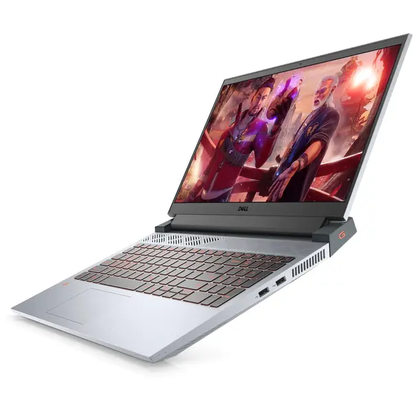 Laptop Gaming Dell Inspiron G5 5515, 15.6 inch FHD, AMD R7-5800H, 16GB DDR4, 512GB SSD, GeForce RTX 3060 6GB, Windows 10 Home, Grey