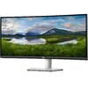 Monitor LED Dell S3422DW Curbat 34 inch 4 ms 100 Hz Negru