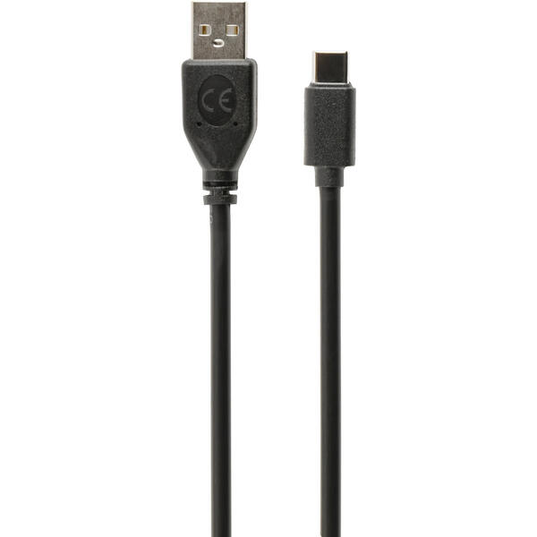 Gembird USB 2.0 (T) la USB 2.0 Type-C (T),  1m, Black