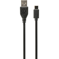 USB 2.0 (T) la USB 2.0 Type-C (T),  1m, Black