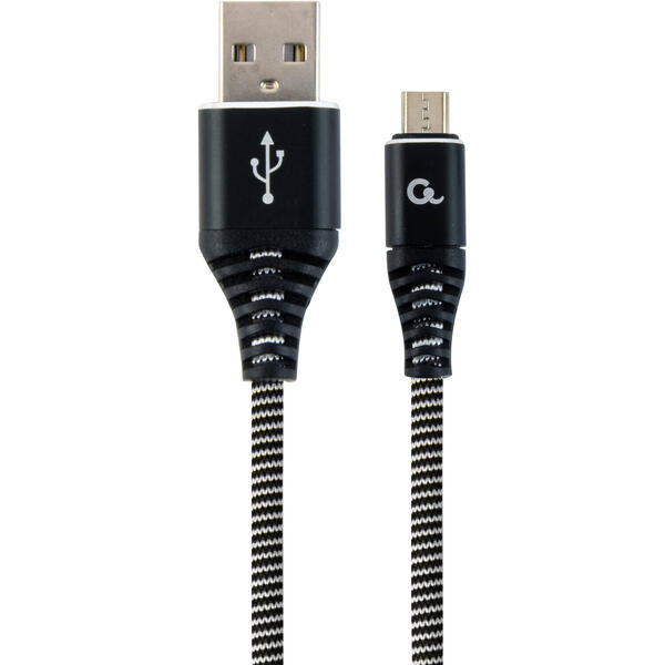 Gembird USB 2.0 (T) la Micro-USB 2.0 (T),  1m, Black