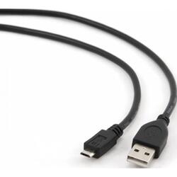 USB 2.0 (T) la Micro-USB 2.0 (T),  1.8m, Black