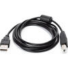 Cablu USB Spacer pentru imprimanta USB 2.0 (T) la USB 2.0 Type-B (T), 1.8m, Black