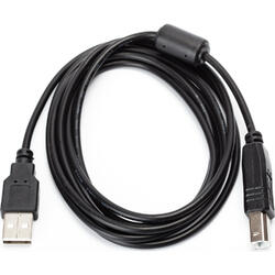 Cablu USB Spacer pentru imprimanta USB 2.0 (T) la USB 2.0 Type-B (T), 1.8m, Black