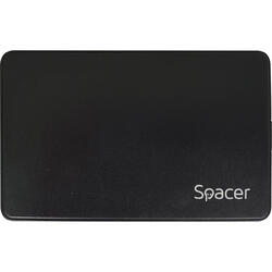 pentru HDD/SSD, 2.5 inch, S-ATA, USB 3.0, Plastic, Negru