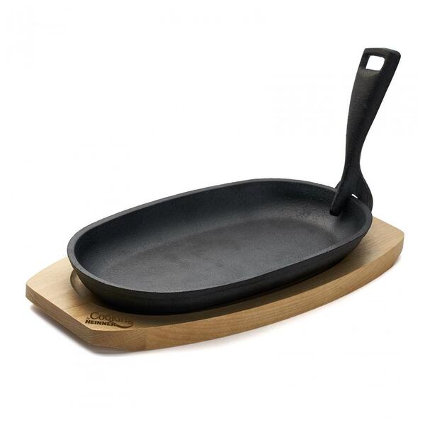 Heinner PLATOU SERVIRE OVAL 24 x 14CM, CU BAZA LEMN