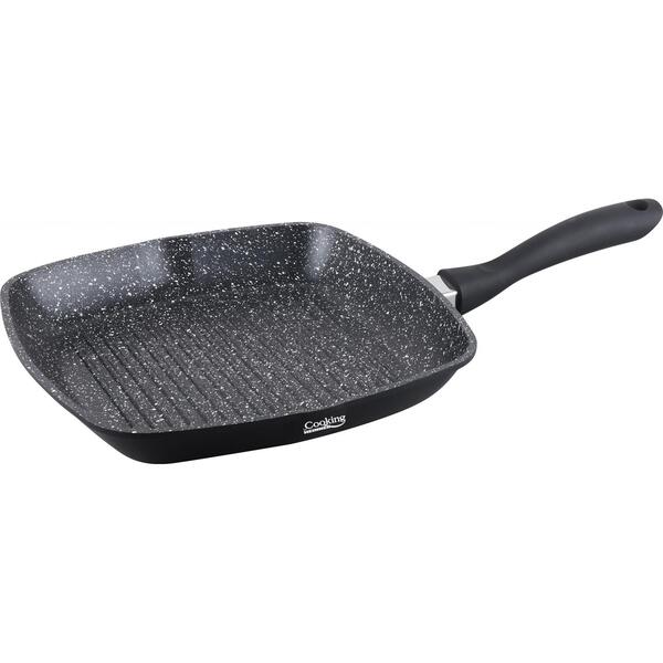 Heinner TIGAIE GRILL ALUMINIU + CAPAC 28 x 4.5 CM , DARK LINE