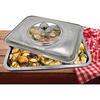 Vanora TAVA  CUPTOR CU CAPAC, INOX , 39 x 29 x 7CM