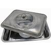 Vanora TAVA  CUPTOR CU CAPAC, INOX , 39 x 29 x 7CM