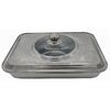 Vanora TAVA CUPTOR CU CAPAC, INOX, 35 x 26 x 7CM