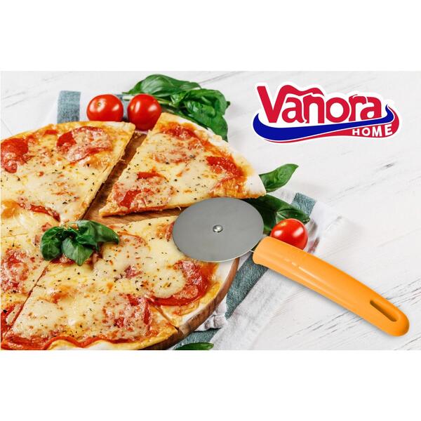 Vanora Cutit pentru pizza 19.5 x 6.5cm, portocaliu