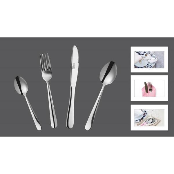 Vanora SET TACAMURI INOX 24 PIESE ATHENA