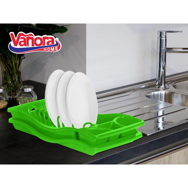 Vanora SUPORT PENTRU VASE CU TAVA 45 x 27 x 8.6 CM, VERDE