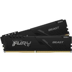 Memorie Kingston FURY Beast 32GB DDR4 3200MHz CL16 Kit Dual Channel