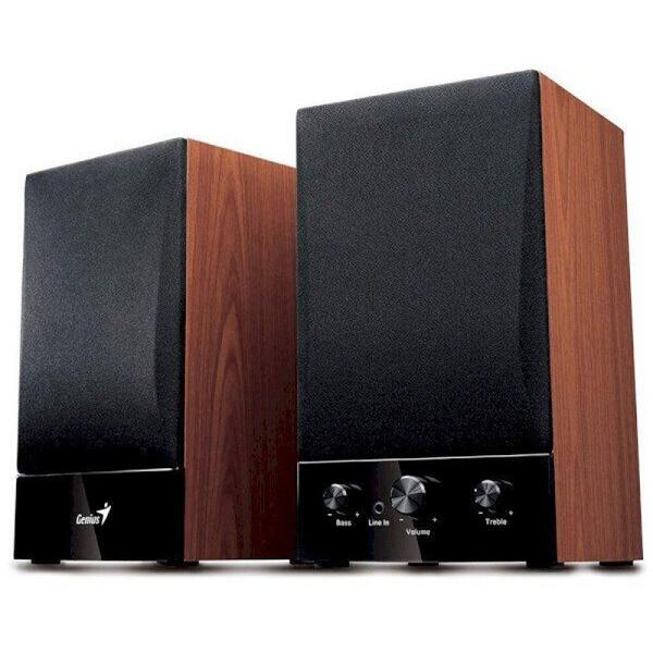 Boxe Genius 2.0, SP-HF1250B II, 40W RMS, Cherry Wood