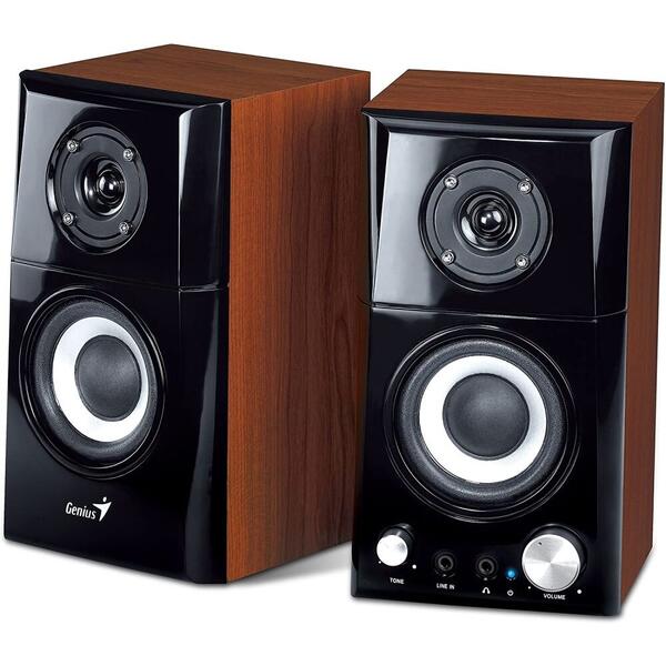 Boxe Genius 2.0, SP-HF500A II, 16W RMS, Wood