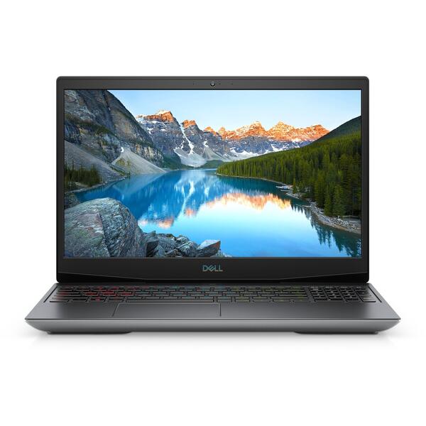 Laptop Gaming Dell Inspiron G5 5505, 15.6 inch FHD 144Hz, AMD Ryzen 5 4800H, 16GB DDR4, 512GB SSD, AMD Radeon RX 5600M 6GB, Win 10 Home, Silver