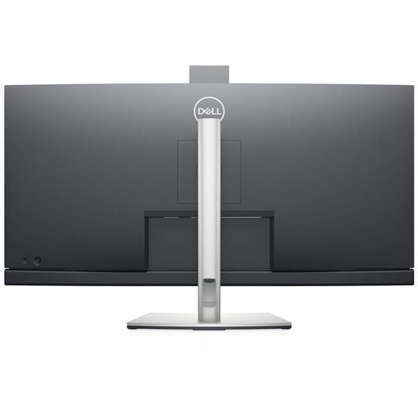 Monitor Video conferinta Dell C3422WE Curbat 34 inch UHD, 5 ms Webcam Negru