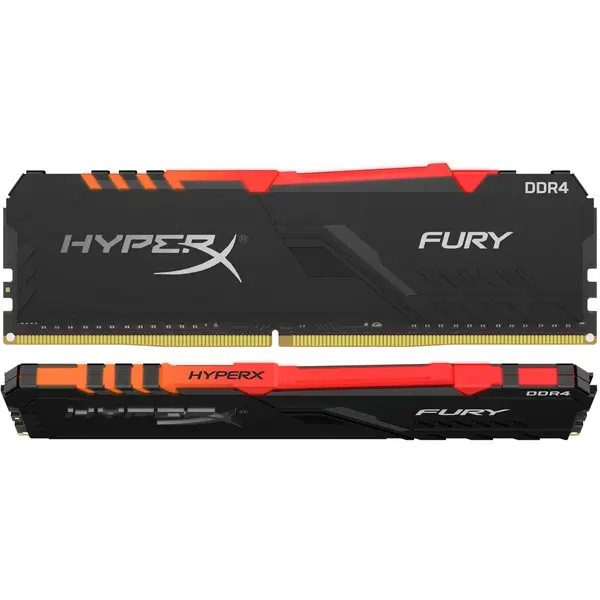 Memorie Kingston HyperX FURY RGB 32GB DDR4 3000 MHz CL16 Kit Dual Channel