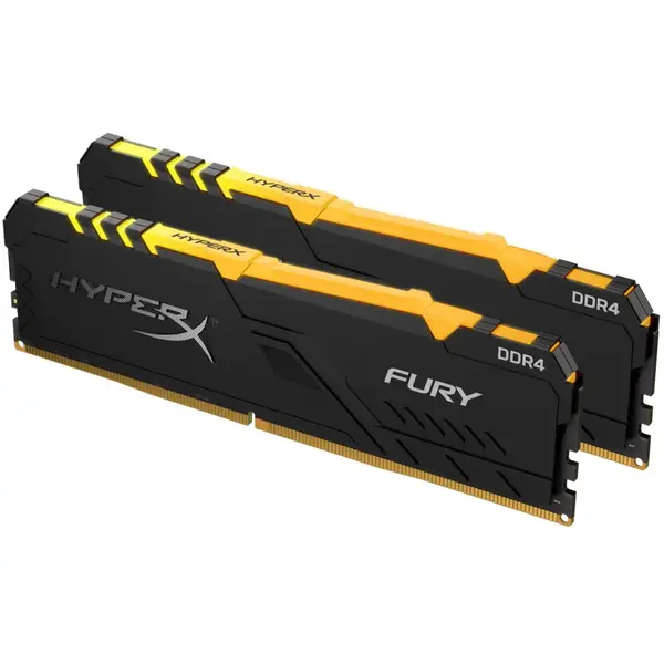 Memorie Kingston HyperX FURY RGB 32GB DDR4 3000 MHz CL16 Kit Dual Channel