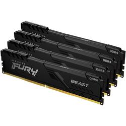 FURY Beast 64GB DDR4 3200MHz CL16 Kit Quad Channel