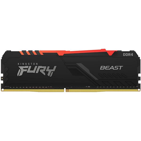 Memorie Kingston FURY Beast RGB 32GB DDR4 3600MHz CL18