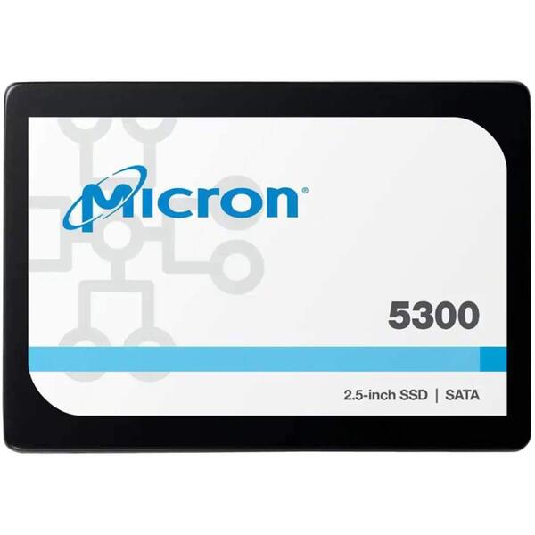 SSD Micron 5300 MAX 3.84TB SATA 3, 2.5 inch