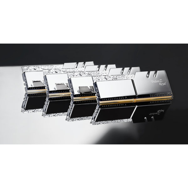 Memorie G.Skill Trident Z Royal Series DDR4 32GB 3000MHz CL16 Kit Quad Channel