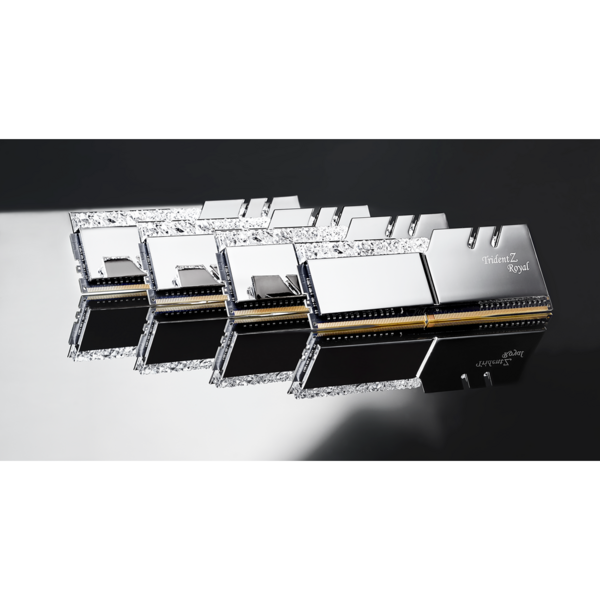 Memorie G.Skill Trident Z Royal Series DDR4 128GB 3600MHz CL14 1.45V Kit Quad Channel