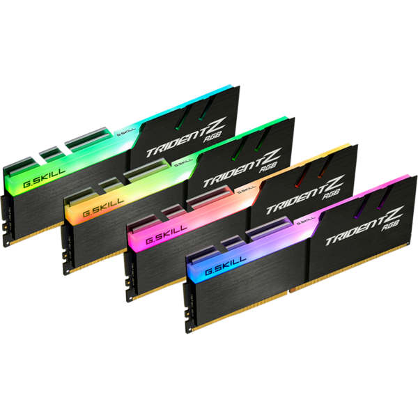 Memorie G.Skill Trident Z RGB DDR4 64GB 3600MHz CL14 1.45V Kit Quad Channel