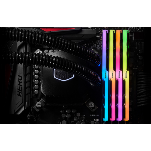 Memorie G.Skill Trident Z RGB DDR4 128GB 3200MHz CL14 1.45V Kit Quad Channel