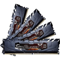 Flare X series DDR4 64GB 3200MHz CL16 1.35V Kit Quad Channel