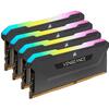 Memorie Corsair Vengeance RGB PRO SL DDR4 128GB 3200MHz CL16 1.35V Kit Quad Channel