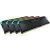 Memorie Corsair Vengeance RGB PRO RS DDR4 32GB 3200MHz CL16 1.35V Kit Quad Channel